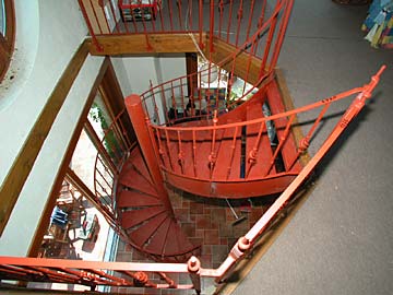 Lépcső felülnézetből